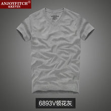 men's short-sleeved cotton T-shirt men bottoming shirt solid color Casual O-Neck Tops & Tees