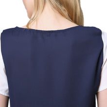 tee-shirt-femme-chiffon-t-shirt-splice-round-neck-short-sleeve-casual-elegant-women-tops-tee-shirt-plus-size-blusas BBL