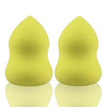 2pc Foundation Sponge Blender Blending Facial Makeup Gourd-Shaped Three-Dimensional Cosmetic Puff Flawless Beauty Powder Puff