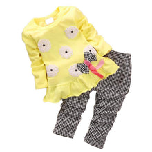 2pcss-kids-baby-girl-minnie-clothes-sets-pullover-bow-tops-plaids-checks-pants-outfits-set-wholebaby-boutique-clothing BBL