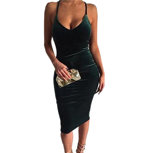 3 Colors Sexy Club Dress Sleeveless Slim Backless Velvet Cross Strapless Bandage Bodycon Party Dresses Vestidos GV460