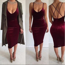 3 Colors Sexy Club Dress Sleeveless Slim Backless Velvet Cross Strapless Bandage Bodycon Party Dresses Vestidos GV460