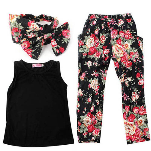 3-pieces-girls-baby-clothing-sets-sleeveless-shirt-tops-floral-pants-headband-vogue-clothes-2-7years BBL
