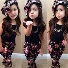 3-pieces-girls-baby-clothing-sets-sleeveless-shirt-tops-floral-pants-headband-vogue-clothes-2-7years BBL