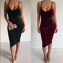 3 colors back double lined velvet cross dress winered style sexy dress women sleeveless dresses