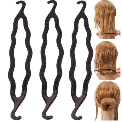 3pcss-hair-twist-styling-maker-bun-curler-braid-women-accessory-tool-magic-hair-styling BBL