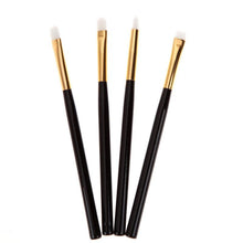 4pc Makeup Brushes Set Synthetic Kabuki Flat Foundation Eyeshadow Eyeliner Lip Cosmetic Brushes Maquiagem StockClearance