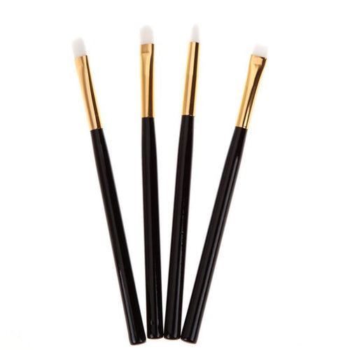 4pc Makeup Brushes Set Synthetic Kabuki Flat Foundation Eyeshadow Eyeliner Lip Cosmetic Brushes Maquiagem StockClearance