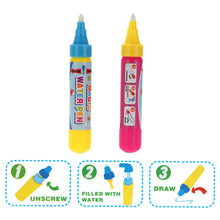 45-5-29-cm-water-drawing-mat-board-painting-and-writing-doodle-non-toxic-drawing-board-with-magic-water-pen-for-baby-kids BBL