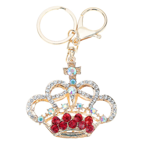 5color-hollow-out-rhinestone-keychain-cute-crown-pendant-car-key-ring-couple-key-chain-jewelry BBL