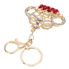 5color-hollow-out-rhinestone-keychain-cute-crown-pendant-car-key-ring-couple-key-chain-jewelry BBL