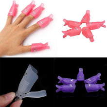 5pc Remover Gel Polish Nail Art Soakers UV Nail Degreaser Polish Wrap Tool Nails Remover Soak Off Cap Clip