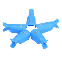 5pc Remover Gel Polish Nail Art Soakers UV Nail Degreaser Polish Wrap Tool Nails Remover Soak Off Cap Clip