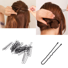 50pcs-beauty-hair-pins-thin-u-shape-hair-bobby-pin-black-metal-clips-health-hair-care-styling-tools BBL