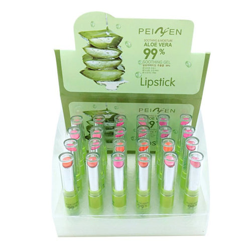 12pcss-korean-women-cosmetic-makeup-aloe-moisturizing-waterproof-lipstick-rose-color-orange-changing-lipstick-y6 BBL