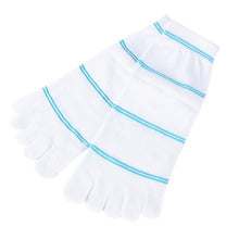 men-socks-middle-tube-stripe-five-finger-toe-breathable-socks BBL