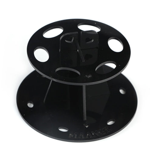 cosmetic-shelf-rack-toothbrush-makeup-brush-organizer-acrylic-6-hole-oval-makeup-brush-holder-for-stand-drying-brush BBL