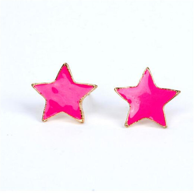 girls-cute-stud-earring-jewelry-blue-red-black-crystal-women-fashion-star-earring BBL