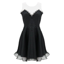 new-elegant-woman-sexy-a-line-black-deep-v-neck-backless-dress-mini-short-tulle-dress-to-party BBL