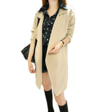 new-korean-jacket-elegant-women-lady-long-sleeve-lapel-loose-coat-jacket-windbreaker-jawbreaker-y09 BBL