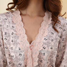 new-sexy-women-pajama-set-faux-long-silk-robes-sleepwear-nightgown-for-women BBL