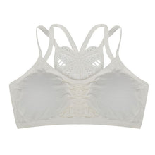 new-women-bra-spaghetti-straps-stretch-brassiere-push-up-bras-back-butterfly-patern-hollow-tops-seamless-padded-vest BBL