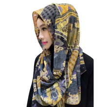 new-women-chiffon-arab-muslim-headwear-print-head-cover-hijab-islamic-scarf-boho-shawl-headscarf-y03 BBL