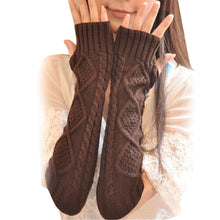 new-women-knitted-crochet-long-fingerless-elbow-gloves-mitten-warm-gloves BBL