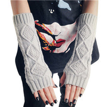 new-women-knitted-crochet-long-fingerless-elbow-gloves-mitten-warm-gloves BBL