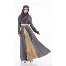 new-women-muslim-cuff-lace-embroidered-long-dress-abaya-islamic-chiffon-maxi-dress BBL