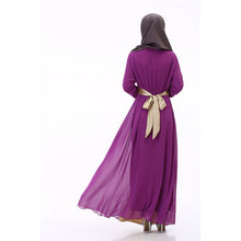 new-women-muslim-cuff-lace-embroidered-long-dress-abaya-islamic-chiffon-maxi-dress BBL