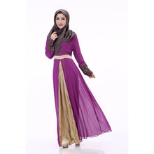 new-women-muslim-cuff-lace-embroidered-long-dress-abaya-islamic-chiffon-maxi-dress BBL