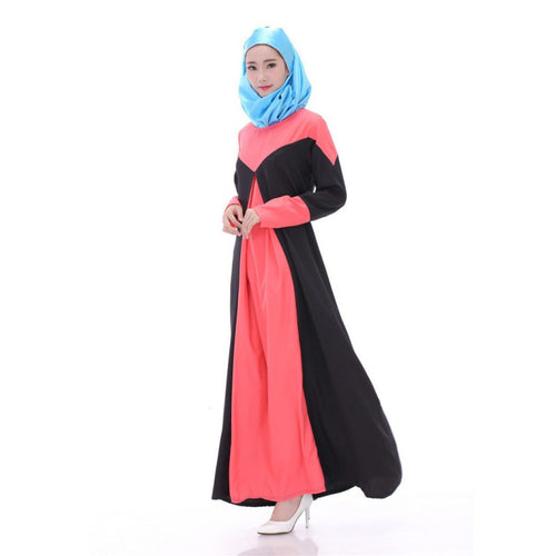 new-women-v-long-sleeve-loose-maxi-dress-intage-kaftan-abaya-muslimislamic-dresses BBL