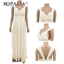 new-elegant-women-chiffon-sequin-fishtail-v-neck-sleeveless-tank-formal-long-maxi-dress BBL