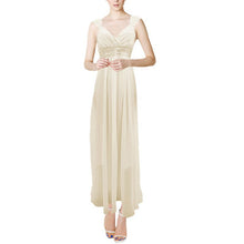 new-elegant-women-chiffon-sequin-fishtail-v-neck-sleeveless-tank-formal-long-maxi-dress BBL