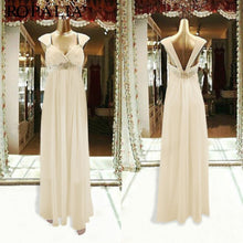 new-elegant-women-chiffon-sequin-fishtail-v-neck-sleeveless-tank-formal-long-maxi-dress BBL