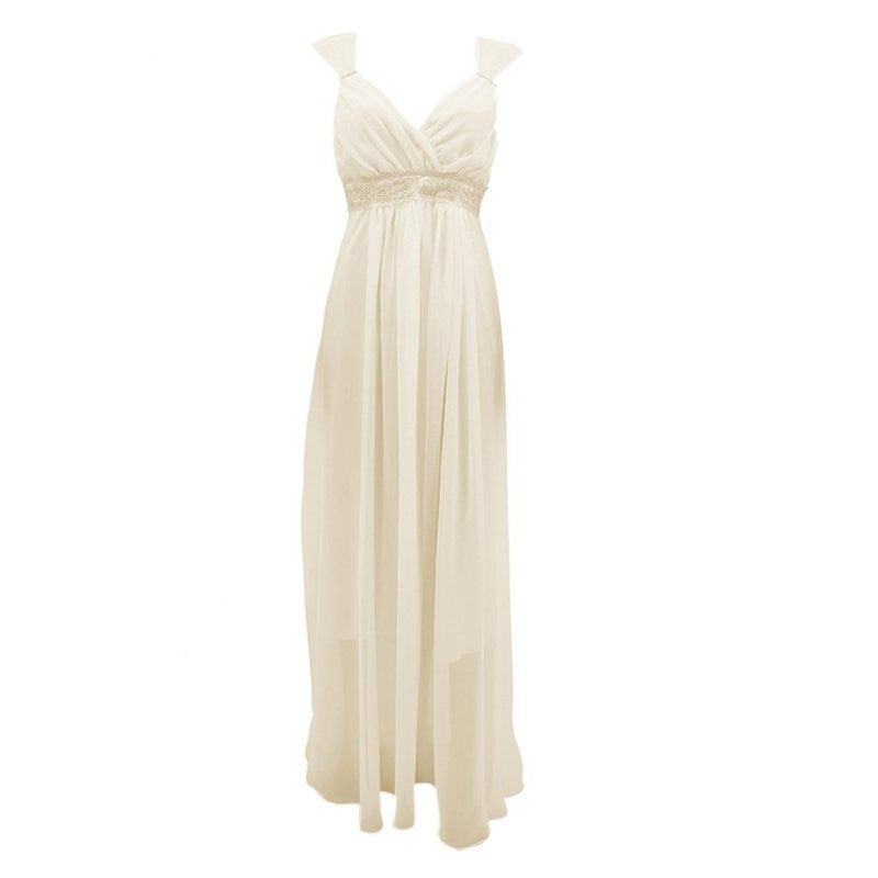 new-elegant-women-chiffon-sequin-fishtail-v-neck-sleeveless-tank-formal-long-maxi-dress BBL