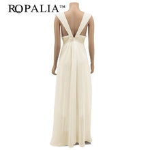 new-elegant-women-chiffon-sequin-fishtail-v-neck-sleeveless-tank-formal-long-maxi-dress BBL
