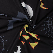 new-elegant-women-fashion-bat-and-moon-polyester-print-dress-with-full-sleeve-and-o-neck-for-halloween BBL
