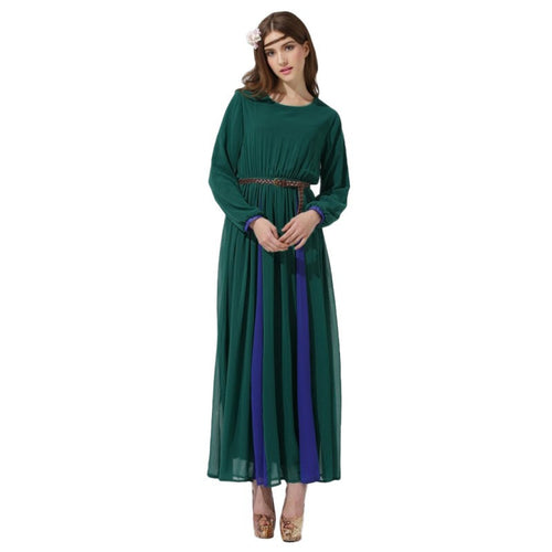 new-elegant-women-long-chiffon-dress-vintage-kaftan-jilbab-islamic-muslim-abaya-cocktail-party-y6 BBL