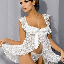 new-sexy-lingerie-women-lace-nightwear-underwear-sleepwear-babydoll-g-string-nightgown BBL
