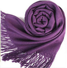 new-korea-women-men-multicolor-long-large-warm-soft-wrap-scarf-shawl-tassels BBL