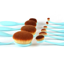 pink-green-10pcss-tooth-brush-shape-oval-makeup-brush-set-multipurpose-professional-foundation-powder-brush-kit-ll4 BBL