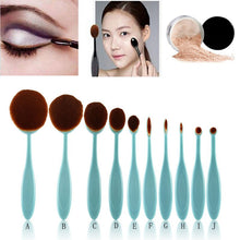 pink-green-10pcss-tooth-brush-shape-oval-makeup-brush-set-multipurpose-professional-foundation-powder-brush-kit-ll4 BBL