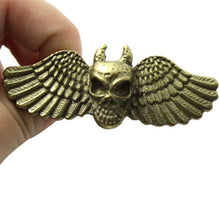 the-demon-skull-double-finger-ring-bronze-angel-wings-ring-bling-jewelry BBL