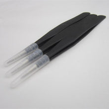6pc Professional Coated Precision Tweezers Set,Stainless Steel Anti-static Tweezers Repair Tool Welding Assist