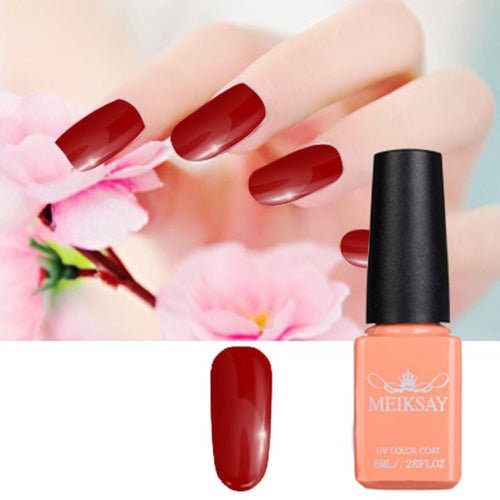 8ml Quick Drying Gel Nails UV LED Lamp Nail Polish 7 Colors Available Long Lasting UV Gel Polish Gel