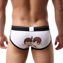 Amazmen's Sexy Cotton Underwear Shorts Men Underpants Soft Briefs for Men