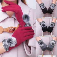 Amazing Candy Colors Lady Women Bowknot Screen Motorcycle Ski Snow Snowboard Warm Gloves Mittens