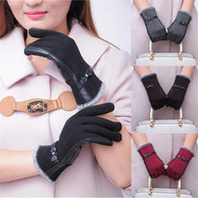 Amazing Candy Colors Lady Women Bowknot Screen Motorcycle Ski Snow Snowboard Warm Gloves Mittens